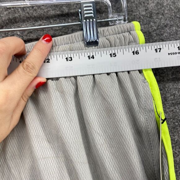 New Essential Elements Activewear Shorts Men L Large Gray High Rise Pull On - Picture 7 of 11